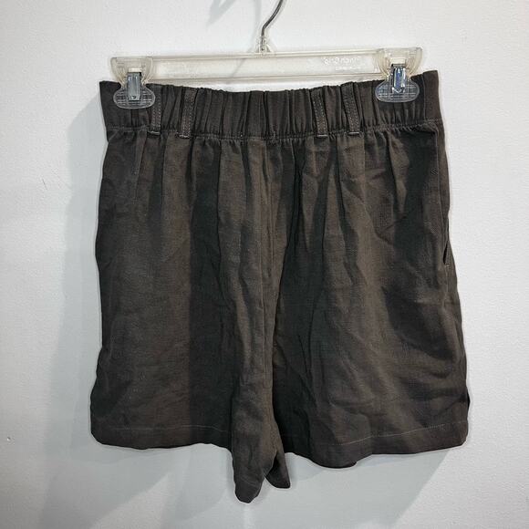 NWT Z Supply Calista Shorts from Evereve Size Small Pleated with Pockets Linen - Picture 3 of 8